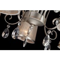 Люстра средней высоты Евросвет Liona 60065/5 (серебристый) - Превью изображения №5 — Интернет-магазин Time-Shop