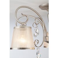 Люстра средней высоты Евросвет Liona 60065/5 (серебристый) - Превью изображения №4 — Интернет-магазин Time-Shop