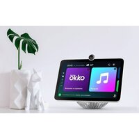 Колонка с умным дисплеем Sber SberPortal (белый) - Превью изображения №10 — Интернет-магазин Time-Shop