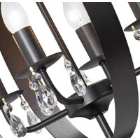 Люстра средней высоты Vitaluce V4256-1/4PL - Превью изображения №2 — Интернет-магазин Time-Shop