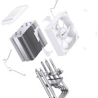 Кулер для процессора Jonsbo CR-1400 EVO Color White - Превью изображения №19 — Интернет-магазин Time-Shop