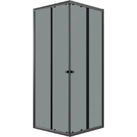 Niagara Eco NG-1008-14QT 80x80x190 (черный/стекло тонированное)