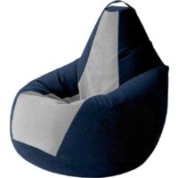 Kreslomeshki Груша Kombo XXXL GKV-145x100-TSST (темно-синий/сталь)