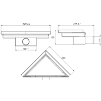 Трап/канал Mexen Flat 20 Chrome 1010320 - Превью изображения №6 — Интернет-магазин Time-Shop