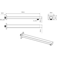 Душевая система  Vincea VSFW-321MT1RMB - Превью изображения №15 — Интернет-магазин Time-Shop
