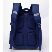 Школьный рюкзак Sun Eight SE-22001 (синий/оранжевый) - Превью изображения №5 — Интернет-магазин Time-Shop