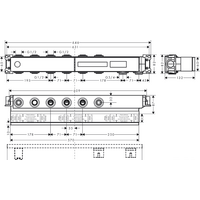 Скрытый механизм Hansgrohe RainSelect 15312180 - Превью изображения №2 — Интернет-магазин Time-Shop