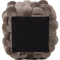 Пуфик Signal Faris Velvet (темно-бежевый) - Превью изображения №3 — Интернет-магазин Time-Shop