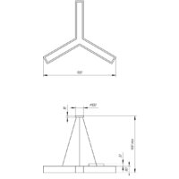 Подвесная люстра ЭРА Geometria Igrek Б0050570 - Превью изображения №7 — Интернет-магазин Time-Shop