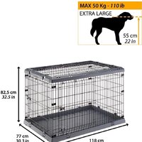 Клетка Ferplast Superior 120 73190101 - Превью изображения №9 — Интернет-магазин Time-Shop