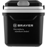 Термоэлектрический автохолодильник Brayer BR6332 24л (черный) - Превью изображения №3 — Интернет-магазин Time-Shop
