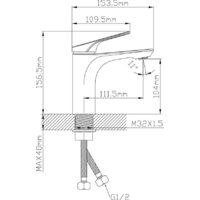 Смеситель Econoce D35 710 EC0710BL (черный) - Превью изображения №4 — Интернет-магазин Time-Shop