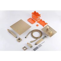 Душевая система  Rea Fenix REA-P8401 (золотой) - Превью изображения №7 — Интернет-магазин Time-Shop