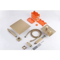 Душевая система  Rea Fenix REA-P8401 (золотой) - Превью изображения №7 — Интернет-магазин Time-Shop