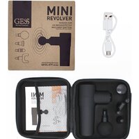 Перкуссионный массажер Gess Revolver GESS-877 Mini - Превью изображения №3 — Интернет-магазин Time-Shop