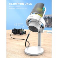 Проводной микрофон FIFINE A8 (белый) - Превью изображения №4 — Интернет-магазин Time-Shop