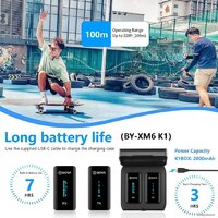 Радиосистема BOYA BY-XM6-K1 - Превью изображения №4 — Интернет-магазин Time-Shop