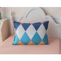 1.5-спальный комплект постельного белья Sofi De MarkO Ромбики Дет-769 (цветной) - Превью изображения №4 — Интернет-магазин Time-Shop