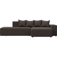 Лига диванов Лига-079 правый 129812 (рогожка амур 05 коричневый)