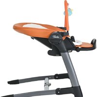 Высокий стульчик Pituso Triola (черная рама/оранжевый) - Превью изображения №4 — Интернет-магазин Time-Shop