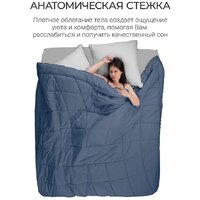 Одеяло Espera Home Cloud Cool Captain`s Blue ЕС-8033 175x200 - Превью изображения №7 — Интернет-магазин Time-Shop