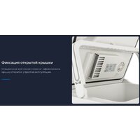 Термоэлектрический автохолодильник ZUGEL ZCR251D 25л (синий) - Превью изображения №9 — Интернет-магазин Time-Shop