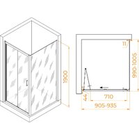 Душевой уголок RGW PA-142 (PA-21 + Z-050-5) 060814290-11 - Превью изображения №8 — Интернет-магазин Time-Shop