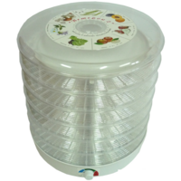 Сушилка для овощей и фруктов Спектр-Прибор Ветерок-2 ЭСОФ-0,6/220 (6 поддонов, прозрачный) - Превью изображения №2 — Интернет-магазин Time-Shop