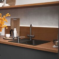 Кухонная мойка Reflexion Prima RF0460BL - Превью изображения №2 — Интернет-магазин Time-Shop