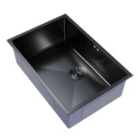 Кухонная мойка Mixline 548573 (черный графит, 3 мм) - Превью изображения №2 — Интернет-магазин Time-Shop