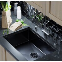 Кухонная мойка Mixline 548573 (черный графит, 3 мм) - Превью изображения №5 — Интернет-магазин Time-Shop