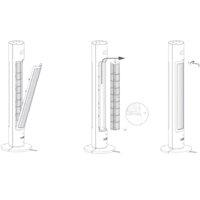 Колонный вентилятор Xiaomi Smart Tower Fan EU BHR5956EU (с евровилкой) - Превью изображения №5 — Интернет-магазин Time-Shop