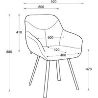 Стул Мамадома Romeo 360 (b03 Cream Lux/капучино) - Превью изображения №15 — Интернет-магазин Time-Shop