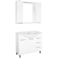  Style Line Тумба под умывальник Жасмин 100 3 ящика (для классической раковины) - Превью изображения №5 — Интернет-магазин Time-Shop