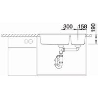 Кухонная мойка Blanco Metra 9 525936 (черный) - Превью изображения №3 — Интернет-магазин Time-Shop