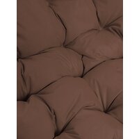 Подвесное кресло M-Group Для двоих 11450105 (белый ротанг/коричневая подушка) - Превью изображения №11 — Интернет-магазин Time-Shop