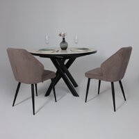 Стул Мамадома Michael (b05 Latte Lux/черный) - Превью изображения №4 — Интернет-магазин Time-Shop