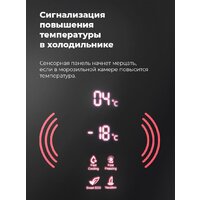 Холодильник MAUNFELD MFF200NFBG - Превью изображения №25 — Интернет-магазин Time-Shop