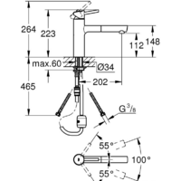 Смеситель Grohe Concetto (хром) [31129001] - Превью изображения №2 — Интернет-магазин Time-Shop