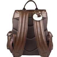 Городской рюкзак Carlo Gattini Premium Montalbano 3097-53 (коричневый) - Превью изображения №4 — Интернет-магазин Time-Shop