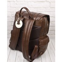 Городской рюкзак Carlo Gattini Premium Montalbano 3097-53 (коричневый) - Превью изображения №8 — Интернет-магазин Time-Shop