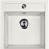 Кухонная мойка ZorG Como 46 (белый камень) - Превью изображения №1 — Интернет-магазин Time-Shop