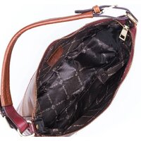 Женская сумка Poshete 827-2011-BCL (коричневый) - Превью изображения №3 — Интернет-магазин Time-Shop