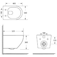 Унитаз подвесной Lauter Vortex 2110830VP + Breez 21GN7072BM - Превью изображения №26 — Интернет-магазин Time-Shop