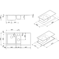 Кухонная мойка Smeg LFT102D - Превью изображения №2 — Интернет-магазин Time-Shop
