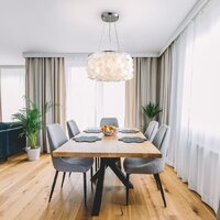 Подвесная люстра Евросвет 60005/4 (хром) - Превью изображения №2 — Интернет-магазин Time-Shop