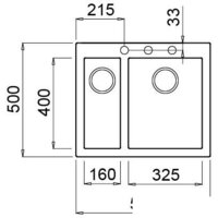 Кухонная мойка Elleci Quadra 150 Light Grey K97 - Превью изображения №2 — Интернет-магазин Time-Shop