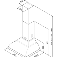 Кухонная вытяжка Smeg KC16AOE - Превью изображения №3 — Интернет-магазин Time-Shop
