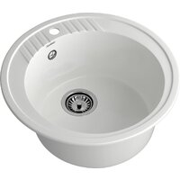 Кухонная мойка GranFest Rondo 520 (иней) - Превью изображения №3 — Интернет-магазин Time-Shop