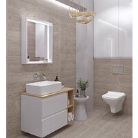  Cersanit Тумба Moduo 80 SZ-MOD80-BL/Wh под умывальник - Превью изображения №3 — Интернет-магазин Time-Shop